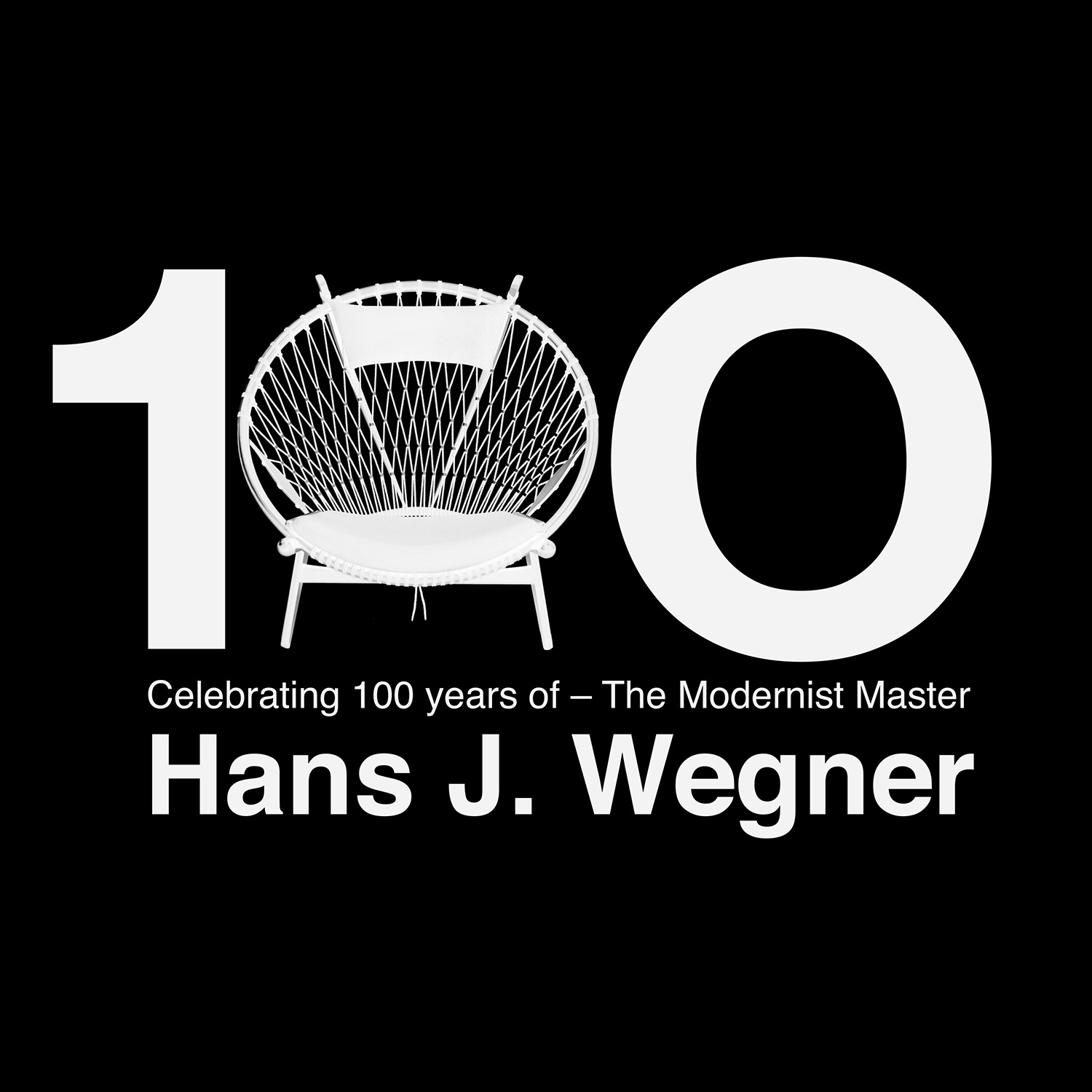 100 years ago Hans J. Wegner was born