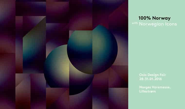 100% Norway vises på Oslo Design Fair