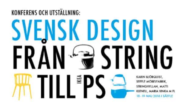 Svensk Design - Från String Till Ikea PS