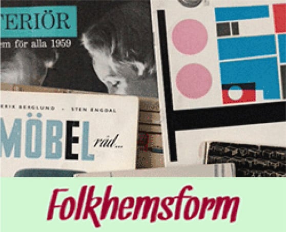 Folkhemsform - Svenska möbler 1949-1979