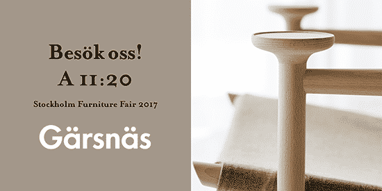 Gärsnäs @ Stockholm Furniture Fair