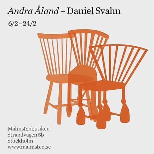 Andra Åland – Daniel Svahn @ Malmsten Store