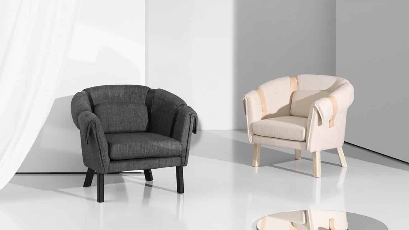 Ram easy chair by Fredrik Färg & Emma Marga Blanche – DHS 