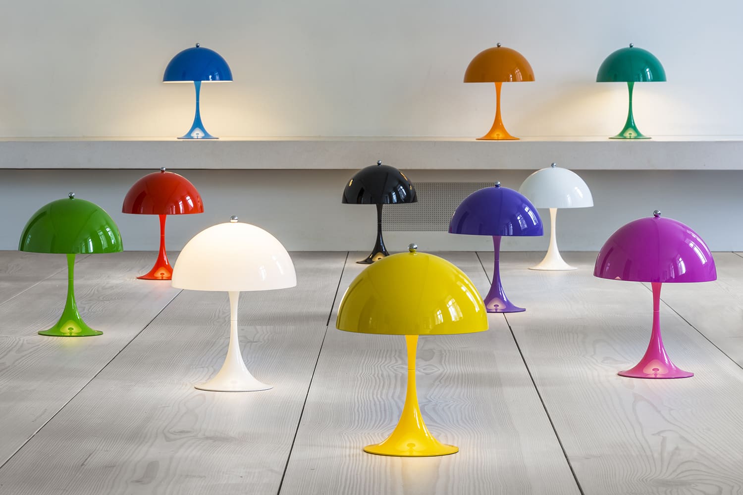 Louis Poulsen releases mini version of 1971 Panthella lamp