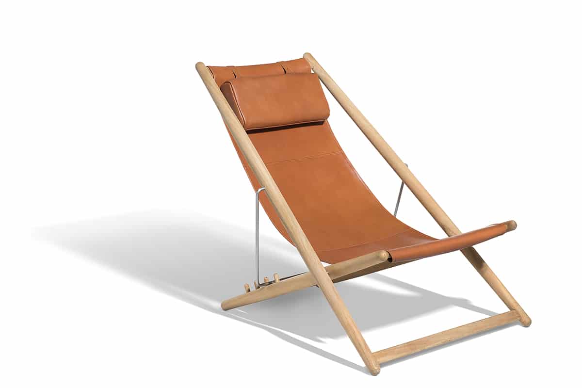 H55 Sunlounger Leather – Skargaarden