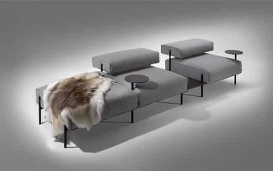 New platform sofa by Lucy Kurrein – Offecct