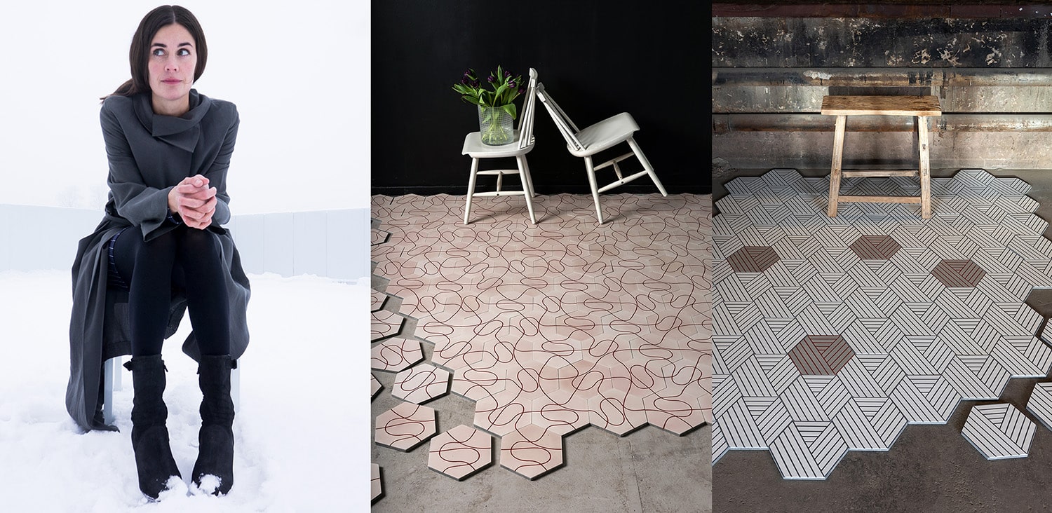 Two New Collections Of Tiles By Charlotte Von Der Lancken Tiles By Charlotte Von Der Lancken