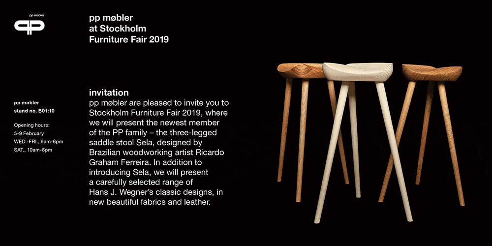 pp møbler @ Stockholm Furniture Fair 2019