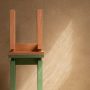 Dinesen Collection – Stool _ Oak _ Douglas _ Kromoxid Green _ NO – Design Studies _ Foto Jonas Bjerre-Poulsen 01