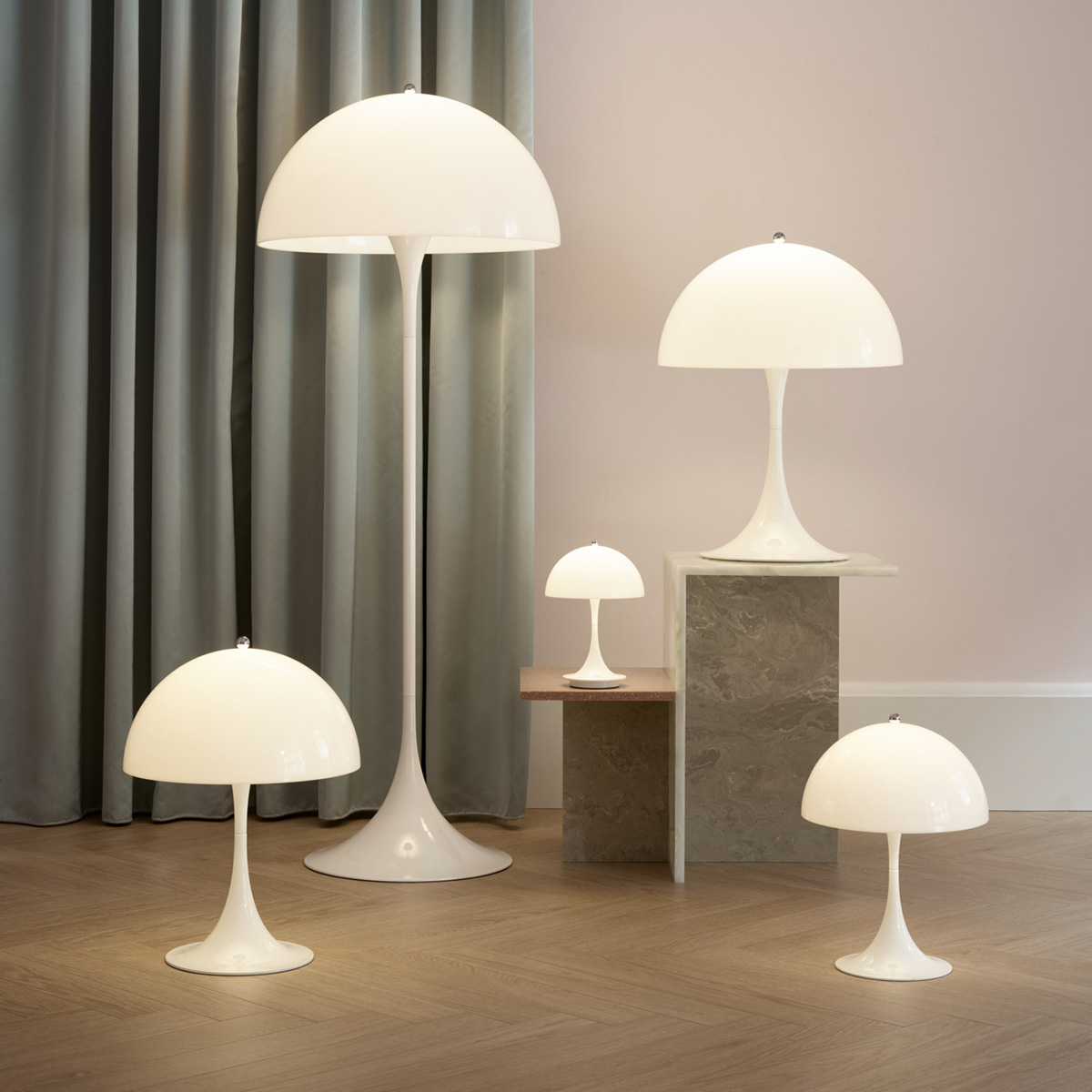 Louis Poulsen releases mini version of 1971 Panthella lamp