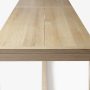 Frame table by John Pawson for Nikari_detail_oak