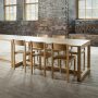 Frame table_Seminar KVT1 chairs_oak