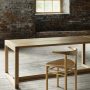 Frame table_oak_Linea RMT3 chair