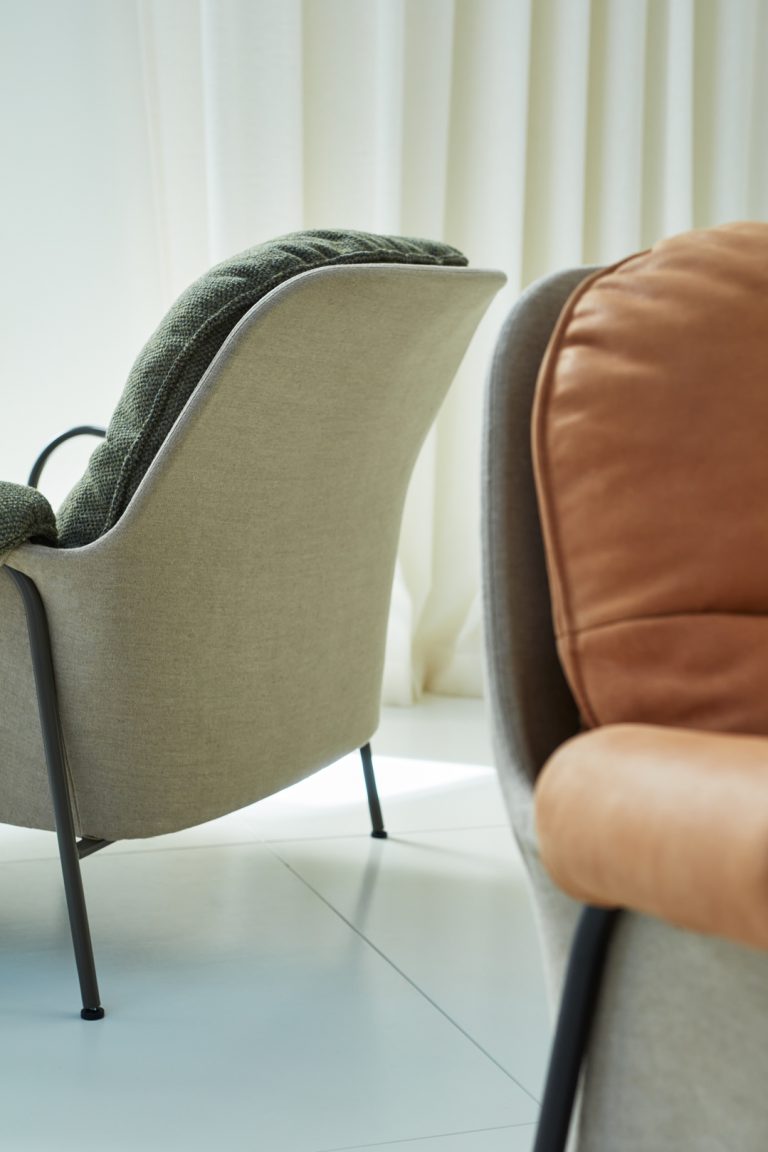 The Lyra Lounge is the armchair that proves that design aesthetics does not have to