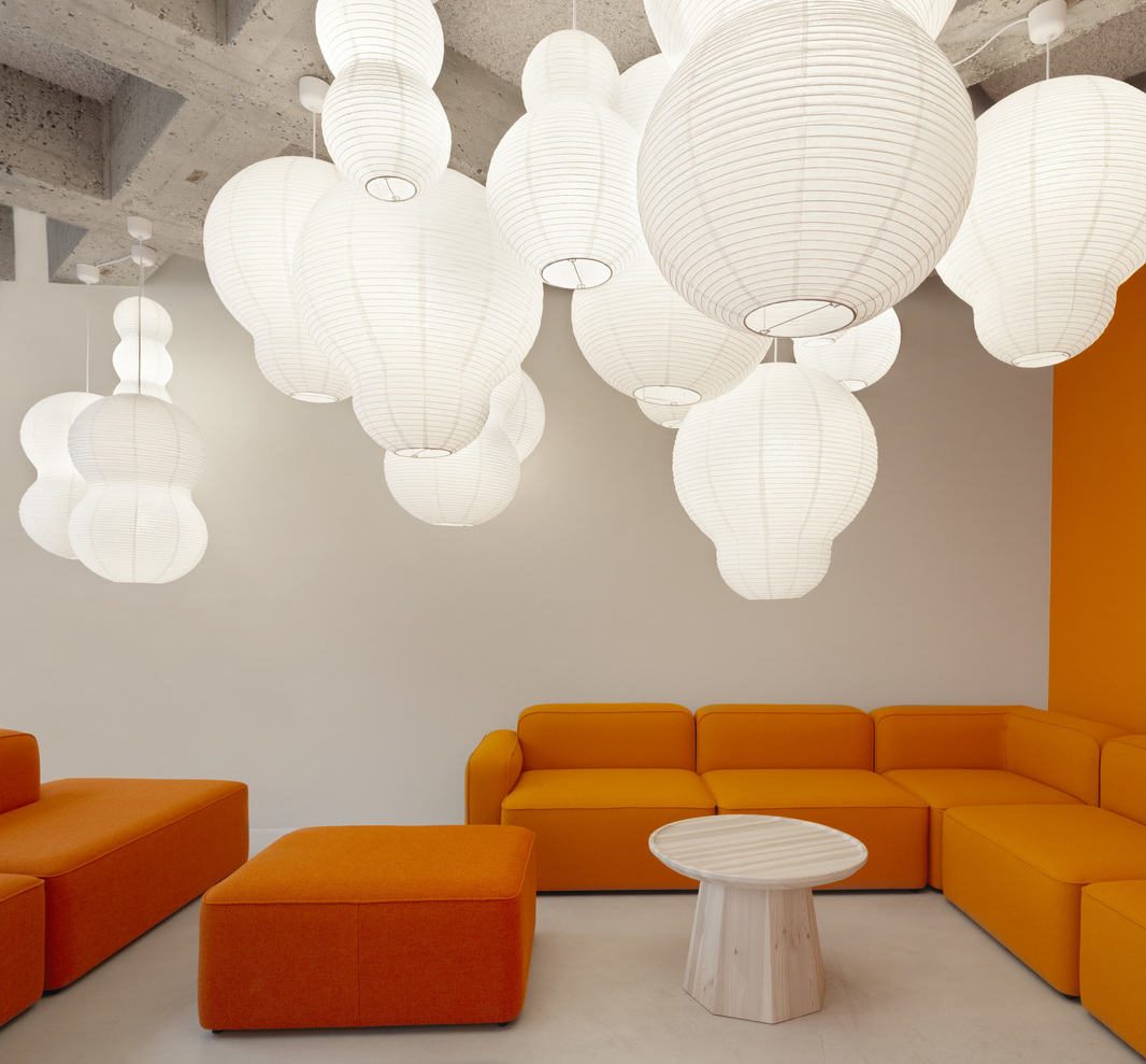 Rice store paper lights