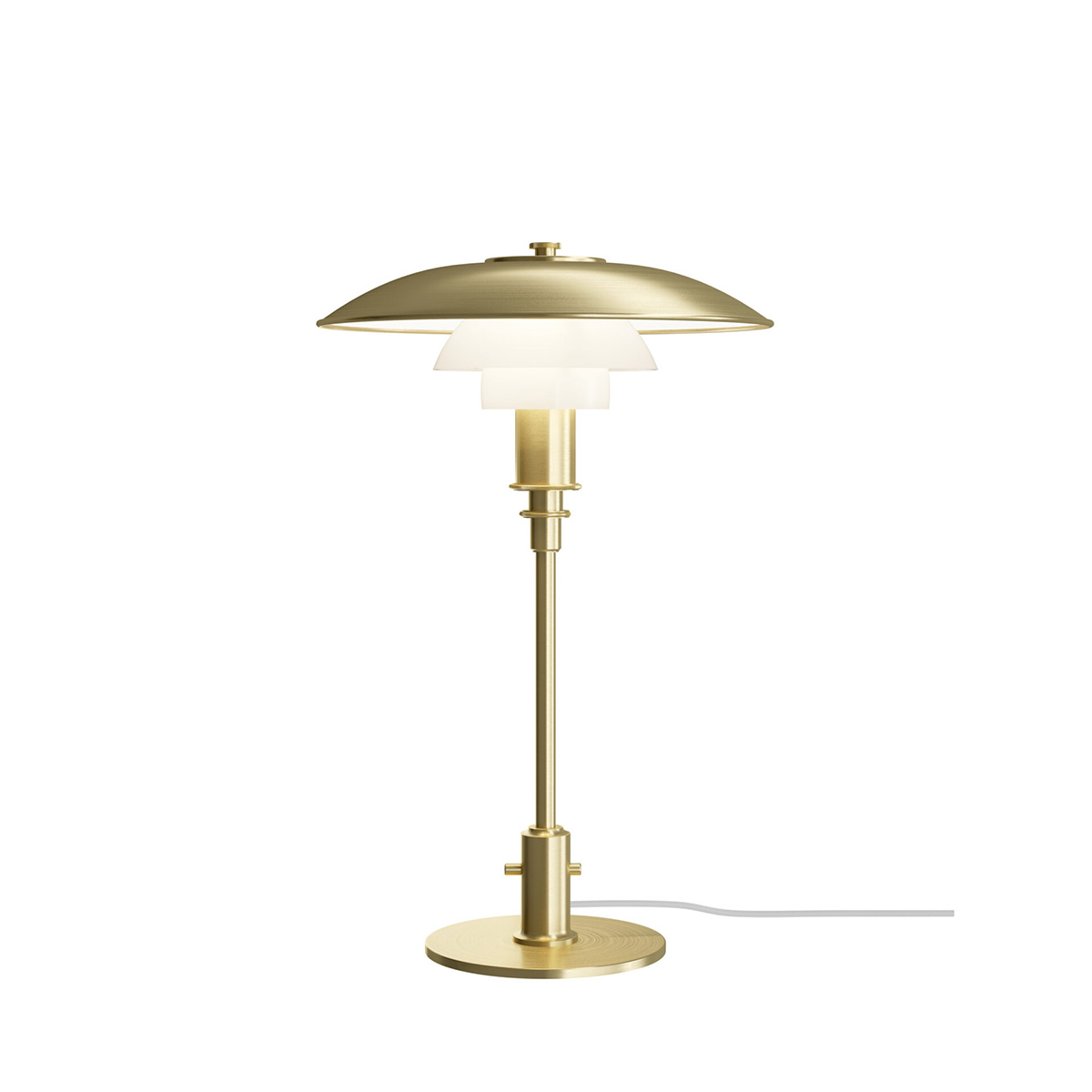 LOUIS POULSEN PH 2/1 Limited Edition 2020 Amber Table lamp by Poul  Henningsen