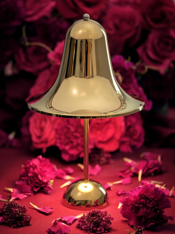 Experience the new Pantop Portable in Chrome and Brass and add a shiny