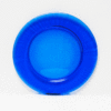 TS804 Lina cover plate Thomas Sandell Reijmyre Glasbruk lead-free crystal barium glass pressed multicolor Swedish design