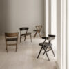 Complete Sibast classic collection No 7 8 9 chairs anniversary edition various wood finishes Danish furniture