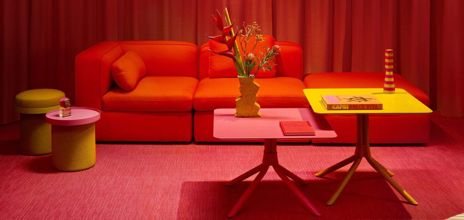 Johanson Design Swedish furniture public interiors modular seating tables chairs Markaryd heritage contemporary