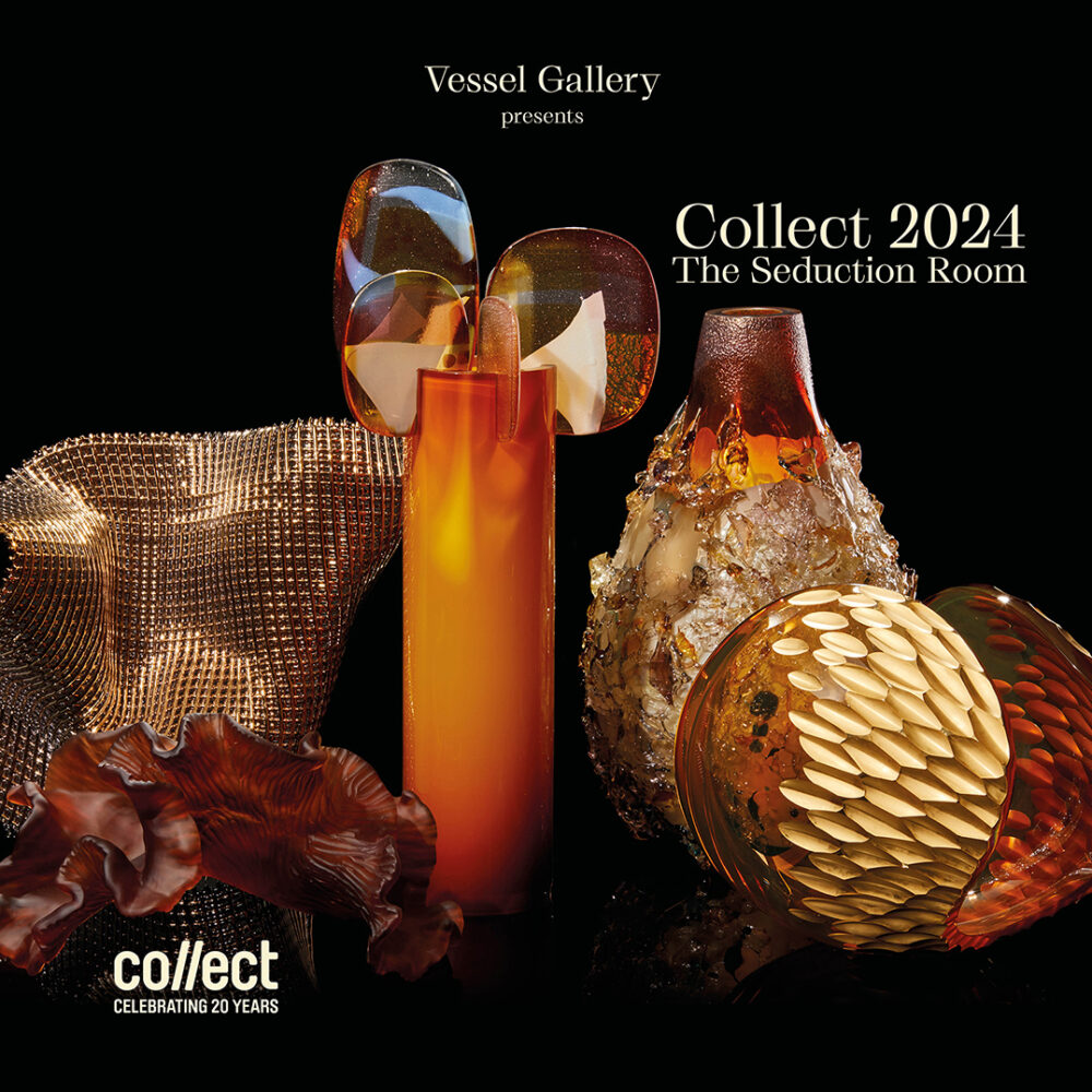 Lena Bergström in Collect 2024 at Somerset House Vessel Gallery