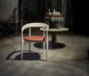 Studio Stockholm's dining chair for Gemla featuring sculptural bentwood form designed for extended comfort during long dinners