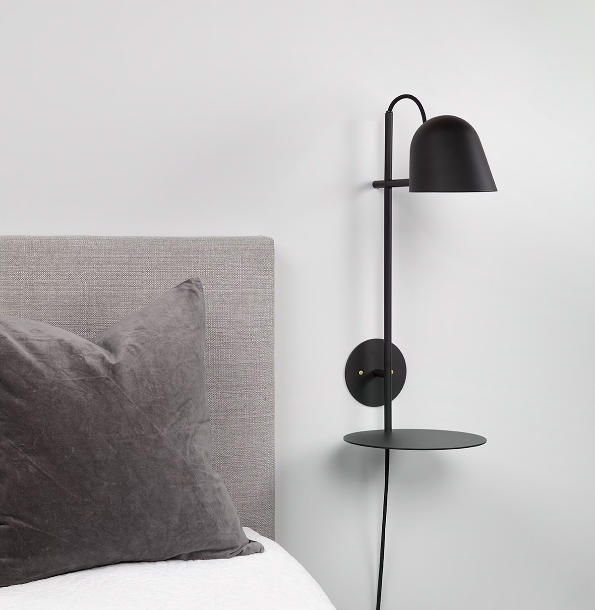 Streck Bleck by Joel Karlsson for Örsjö Belysning featuring integrated lamp and table design with minimalist aesthetic