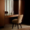 Sami Kallio Teddy Chair walnut sheepskin honey Artilleriet Ateliers Swedish design 2025 sculptural seating