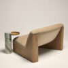 Snow modular sofa by Note Design Studio featuring new wood and marble leg options with upholstered seats