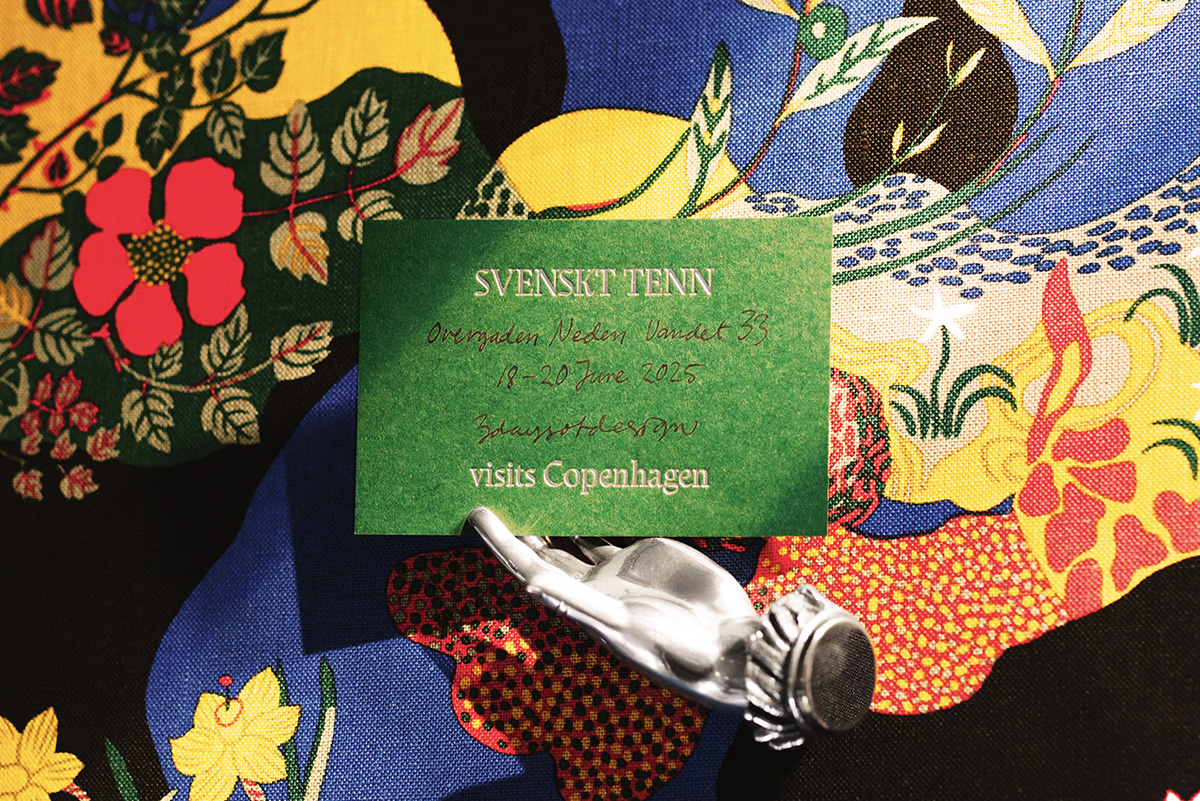 Svenskt Tenn at 3daysofdesign 17–20 June 2025  Overgaden Neden Vandet 33, Copenhagen