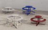 Multiple Picnic Outdoor units arranged in contemporary outdoor setting demonstrating versatile communal seating
