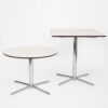 Koncept table program by Sigurdur Gústafsson Källemo 2007 chrome steel conference restaurant furniture system