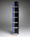 Skyscraper shelf by Sigurdur Gústafsson Källemo 2000 fluted aluminum three color combinations freestanding