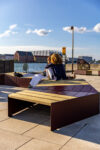Vestre UNITY collection displayed in Copenhagen Opera Park during 3daysofdesign 2025 sustainable furniture exhibition