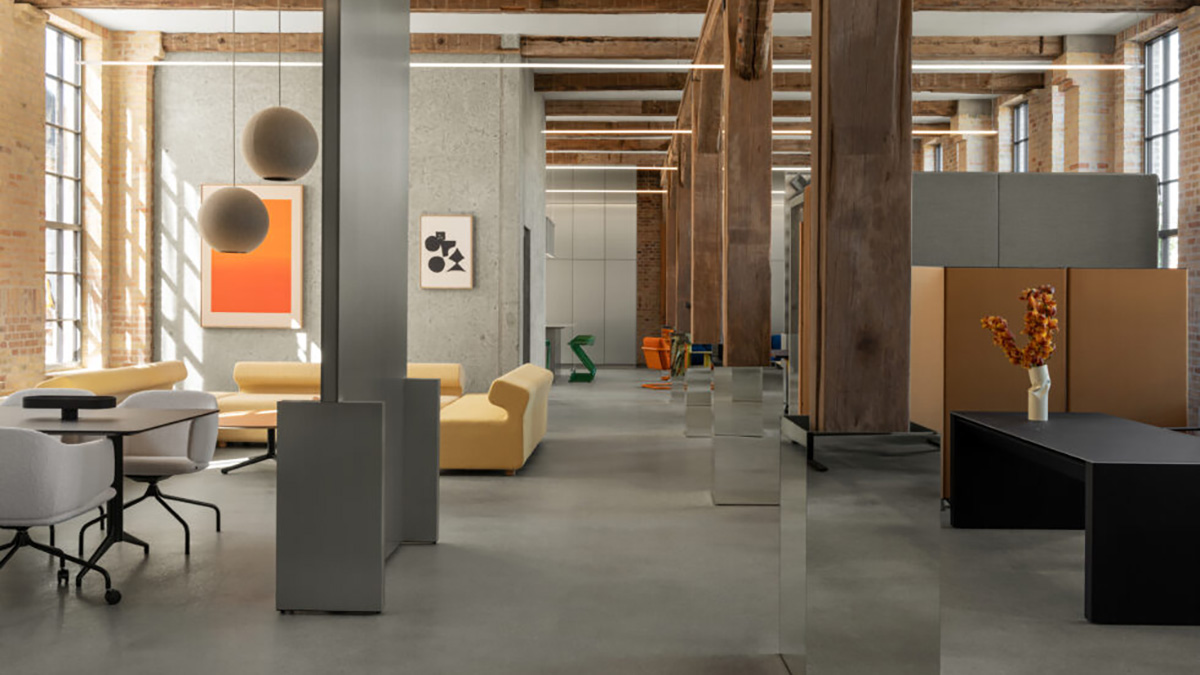 Acoustic design pioneer Abstracta sound absorption furniture lighting Swedish contemporary interior solutions