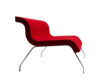 Anya Sebton's ADD ONE sofa for Lammhults showcases modular design with distinctive armrest separation and organic forms.