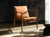 Igman Mini lounge chair Harri Koskinen Zanat compact design solid wood removable leather upholstery small space furniture