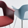 Layout Armchair 213 chromed steel base family 08