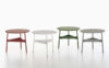 VELIT side table six color options ocean blue moss green olive green concrete grey white black