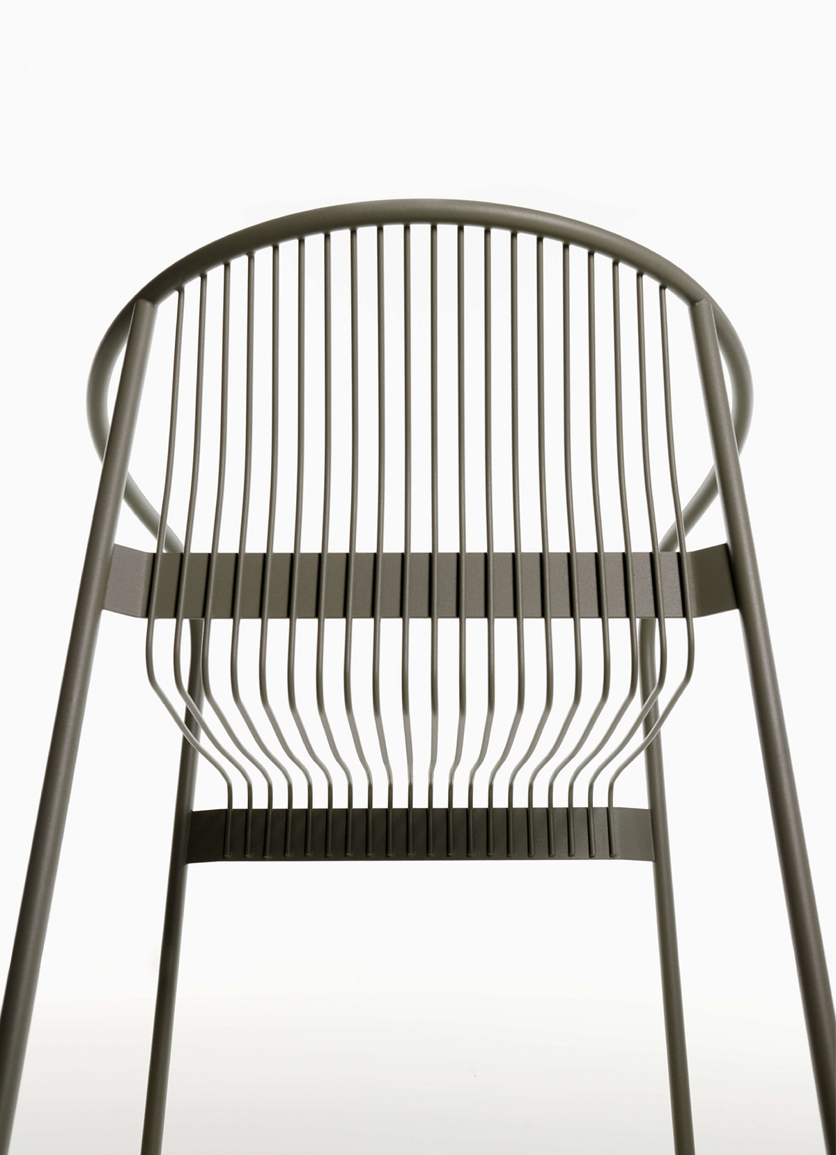 VELIT chair Björn Dahlström Plank 2022 wire frame design ocean blue powder coated steel