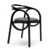 Wien Chair by Björn Dahlström for NC Nordic Care showing expressive wooden construction and strong graphic form