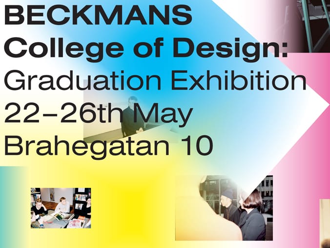 Beckmans Graduation Exhibition